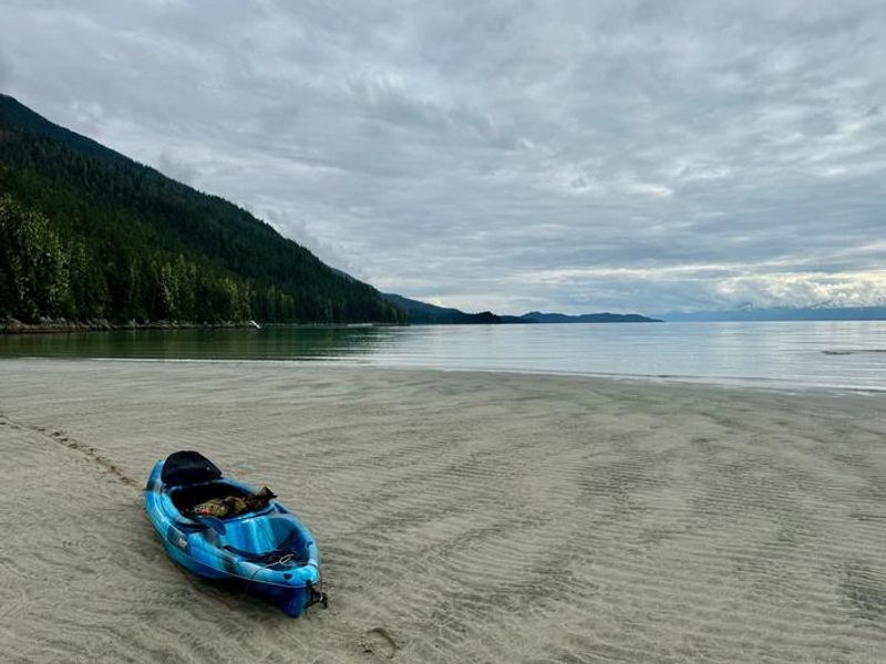 Berner's Bay from across the Bay
