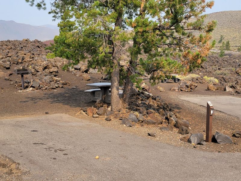 Campsites vary in size and may be back-in or pull-through.