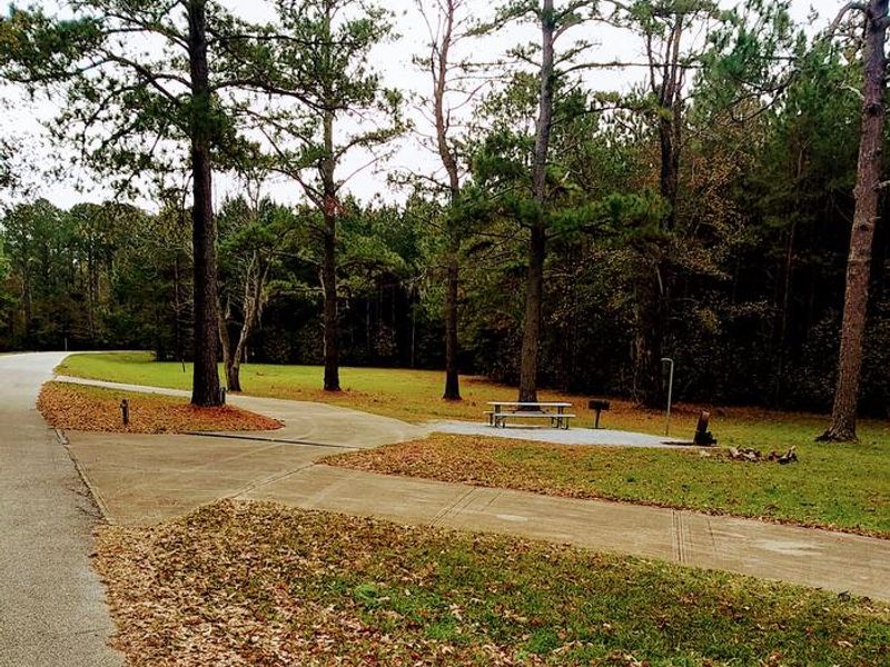 GRILL PICNIC TABLE WATER AND 50 AMP + 30 AMP