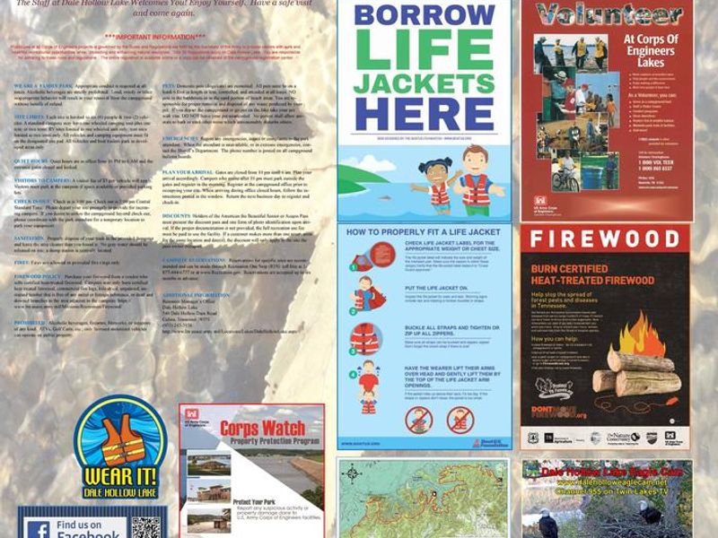 WILLOW GROVE CAMPGROUND BULLETIN BOARD SIDE A