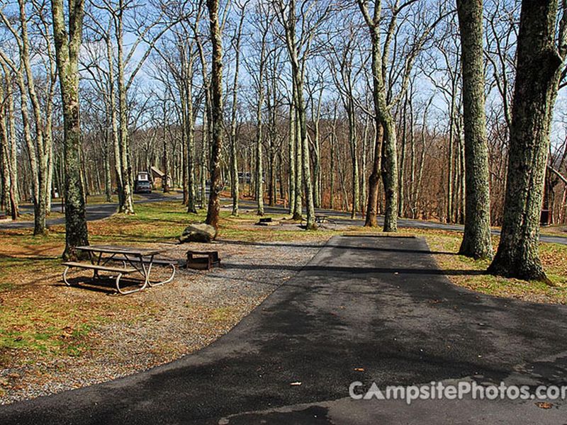 Lewis Mountain Campsite #17