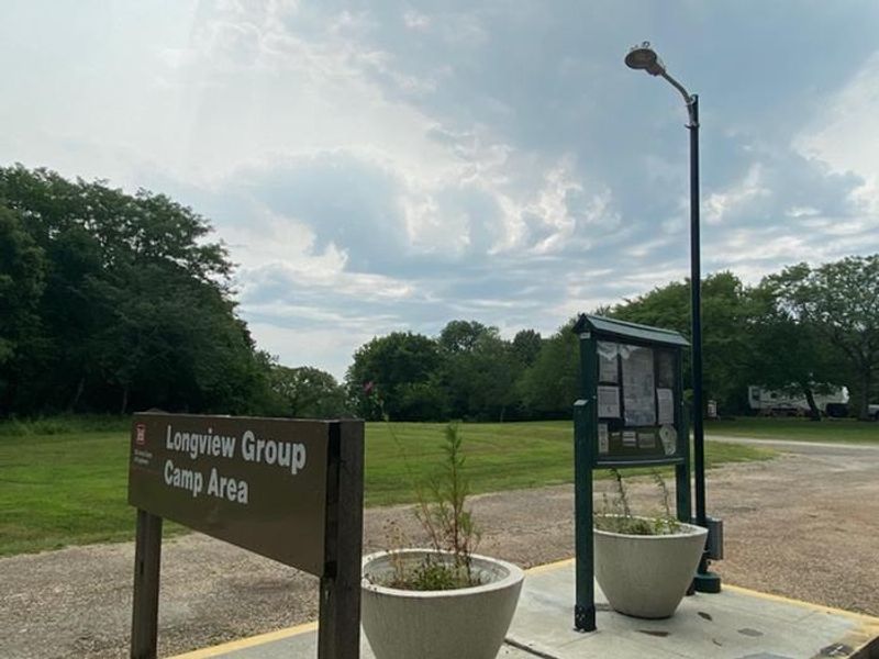 Entrance to Group Camp Area. 