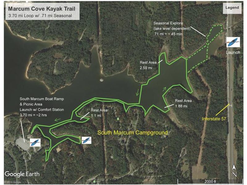Marcum Cove Kayak Trail