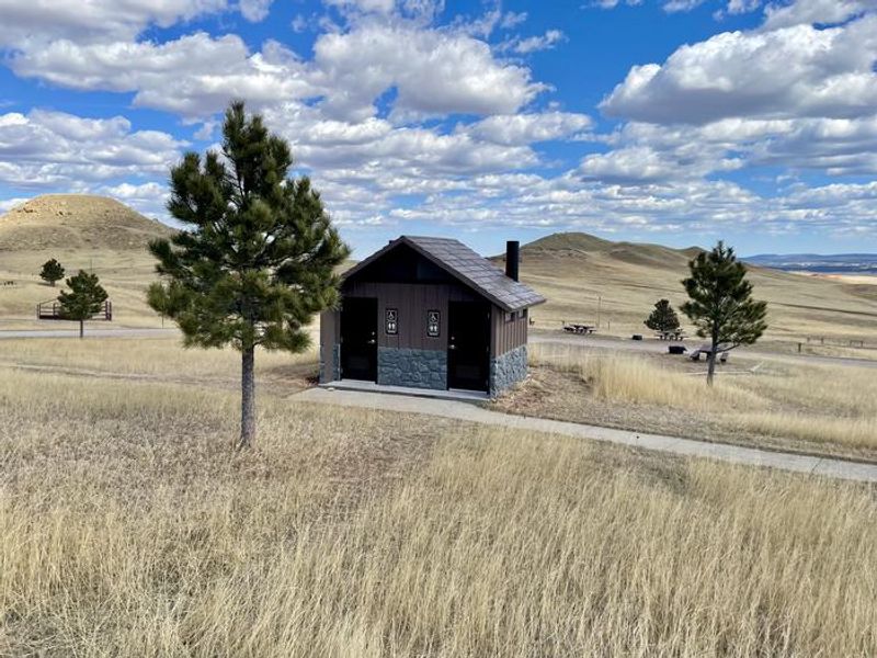 Restrooms at the Sundance Campground