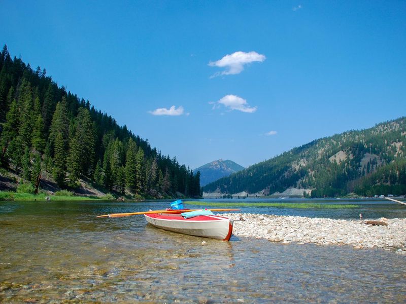 Painted Rocks Lake downstream of Alta Campground