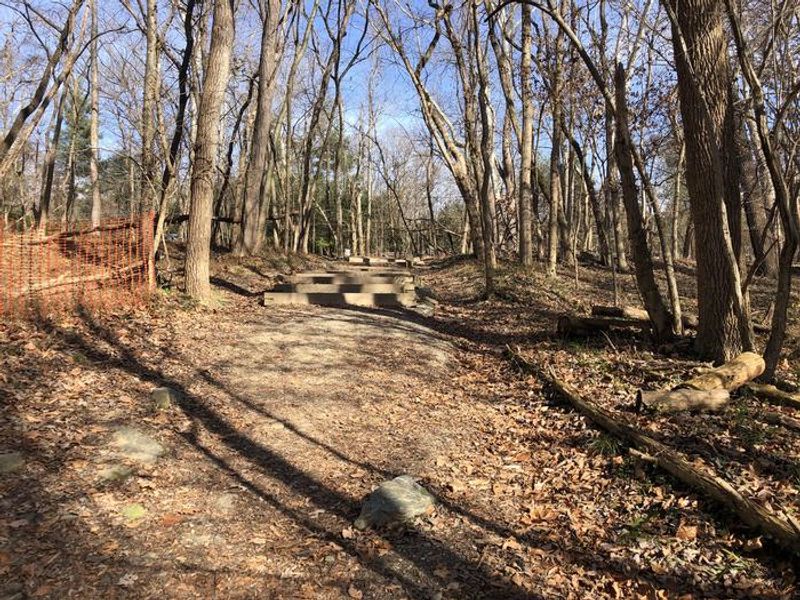 Walkway from MacArthur Blvd