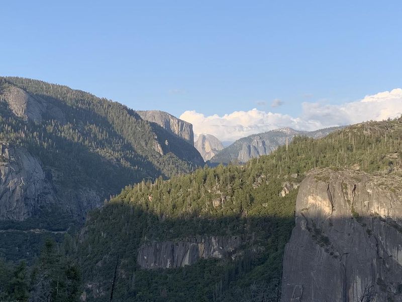 El Capitan, Half Dome and Sentinel Dome