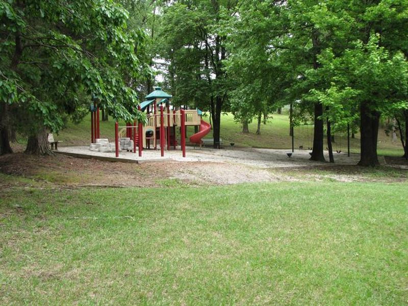 Playground located on loop with sites 1 - 9