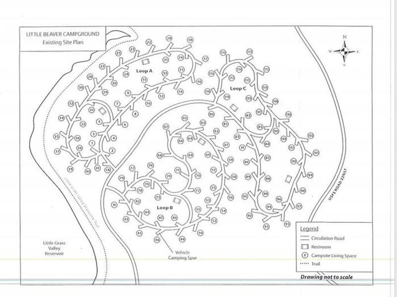 Little Beaver Campground Map