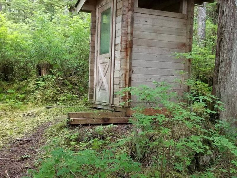Honker Lake Cabin Outhouse