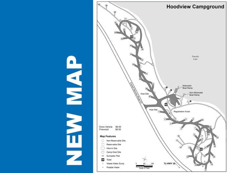Hoodview Campground Map - Updated for 2020 Season