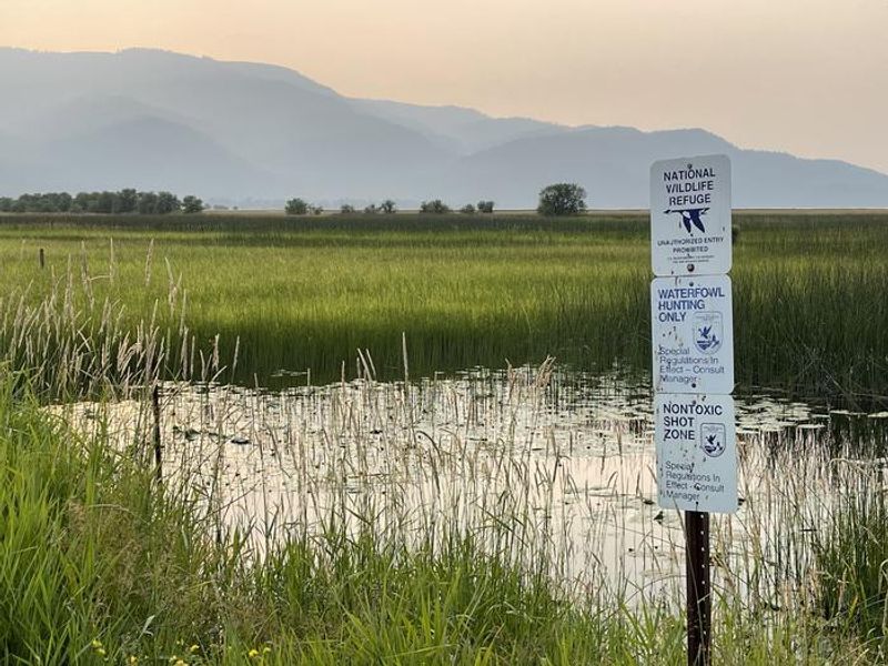Wildlife Refuge -neighboring boundary, within walking distance 
