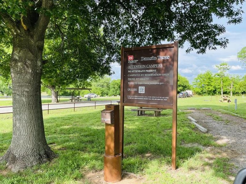 A photo of facility Damsite Texas with No Amenities Shown