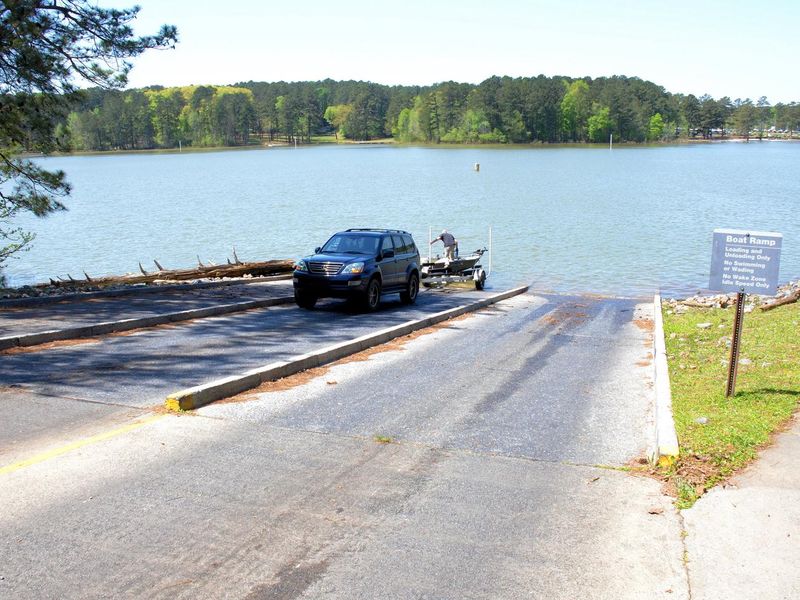 Galt's Ferry Boat Ramp.  Usually open year 'round.