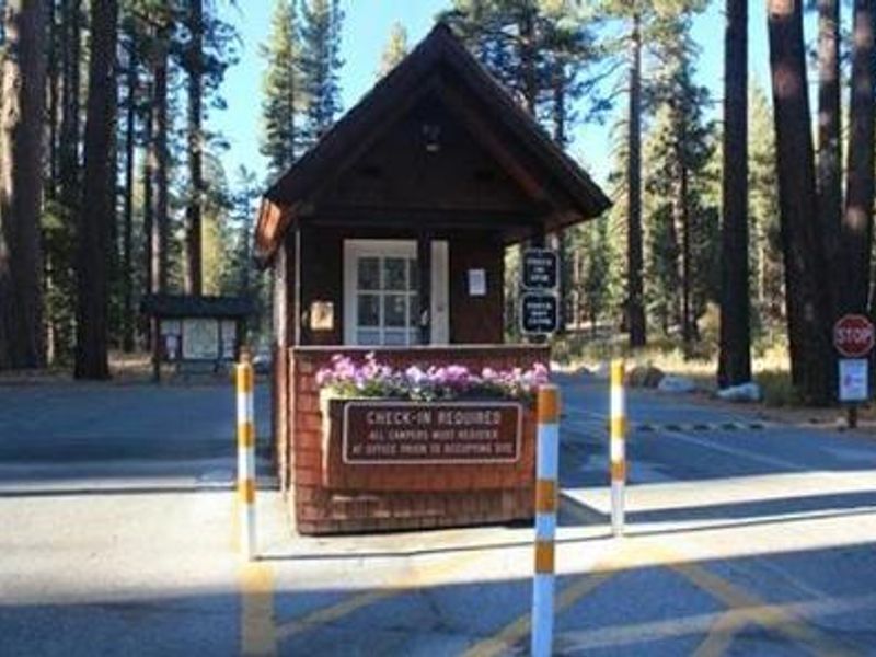All campers must check in upon arrival at the entrance kiosk. 