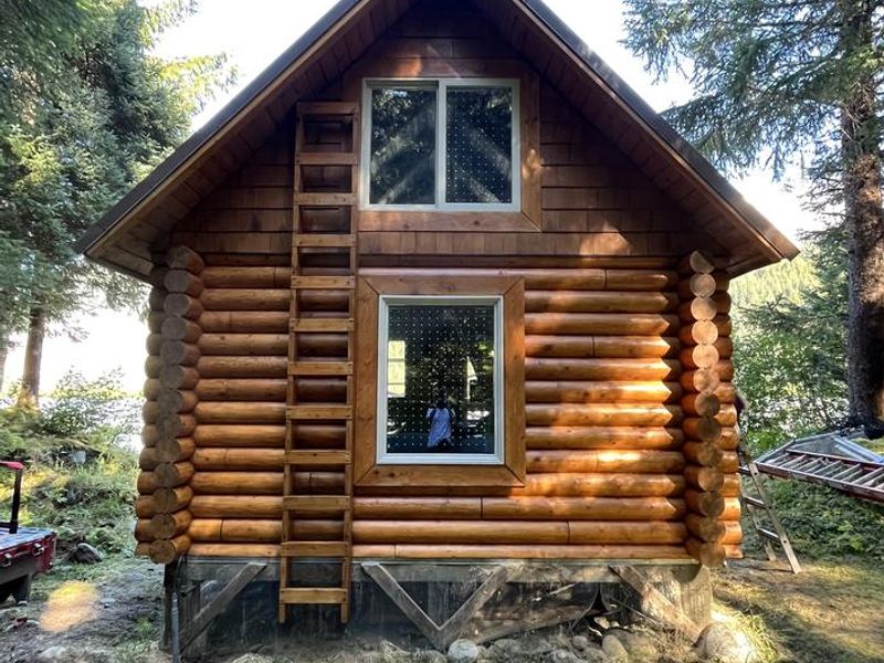 Cabin Exterior Backside