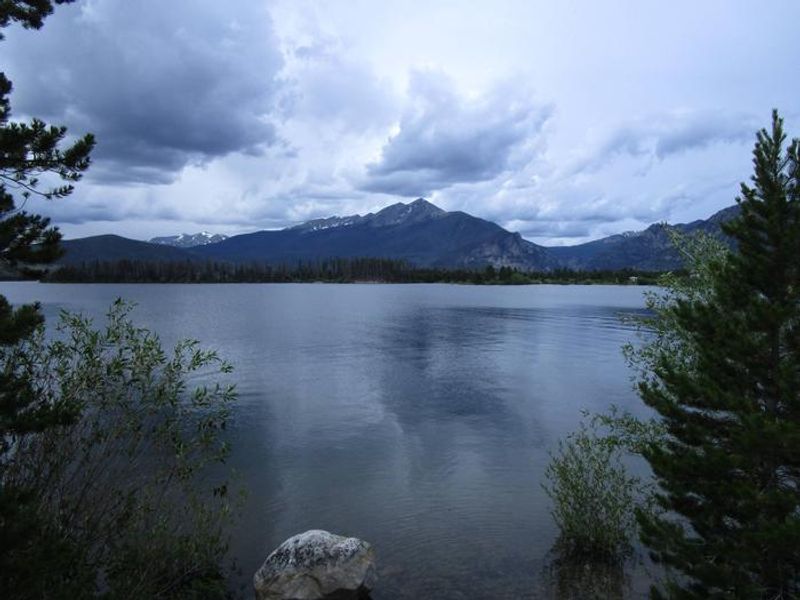 Across Dillon Reservoir