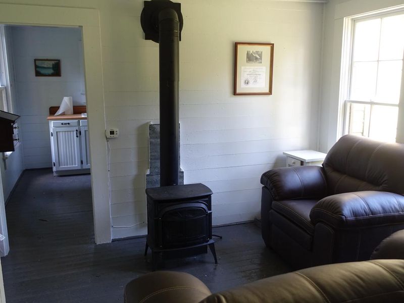 Main living room with propane heat