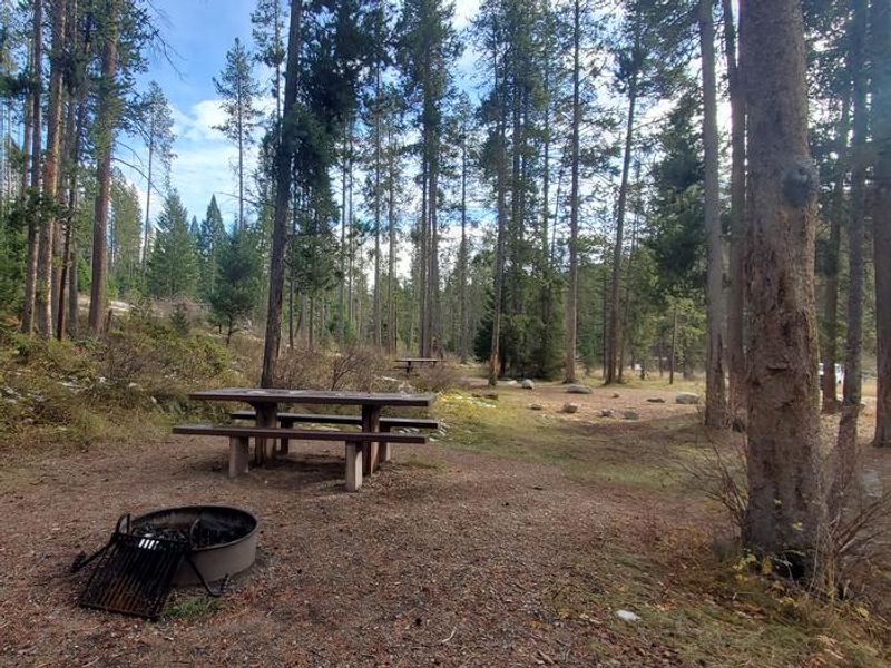 Campsite in East Fork