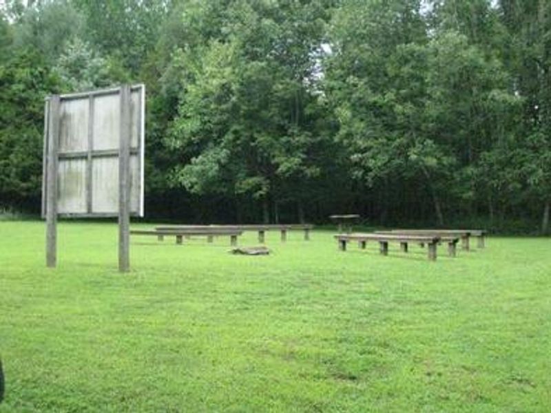 Amphitheater located near the trailhead