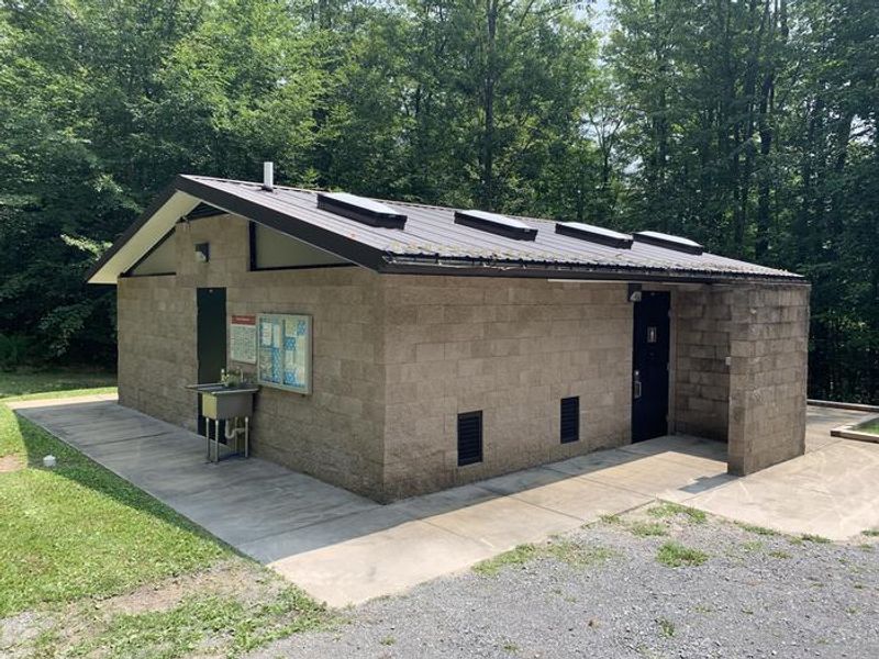 A photo of facility East Branch Campground with Electricity Hookup, Water Hookup