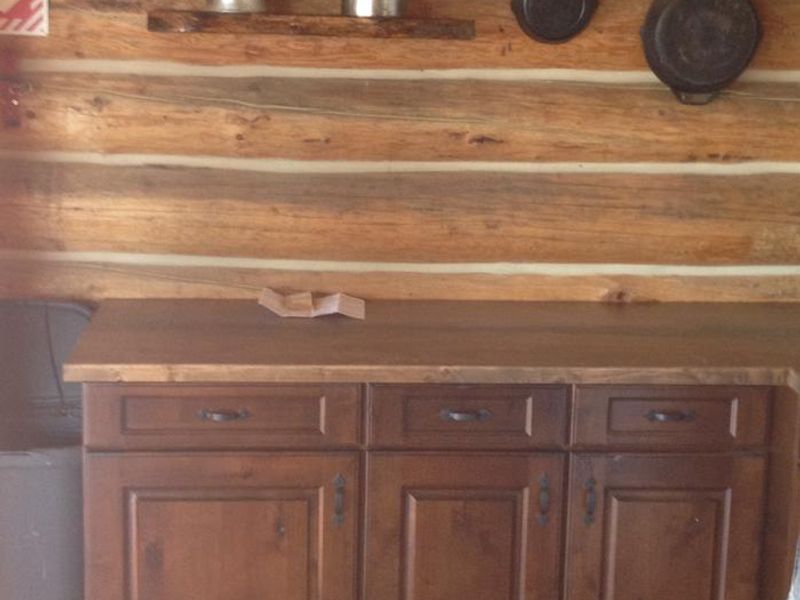 pots and pans in kitchen