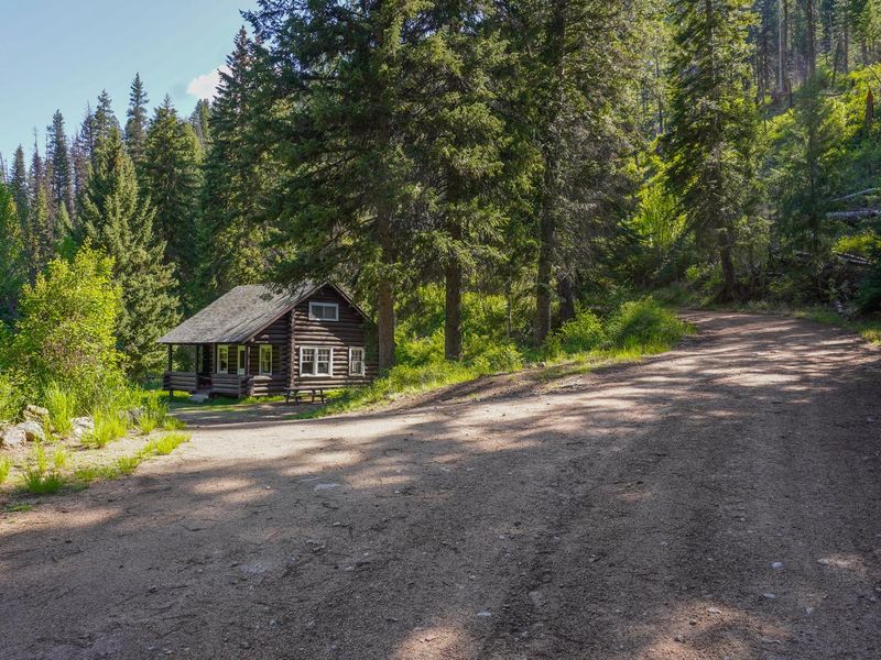 Distant View of Cabin