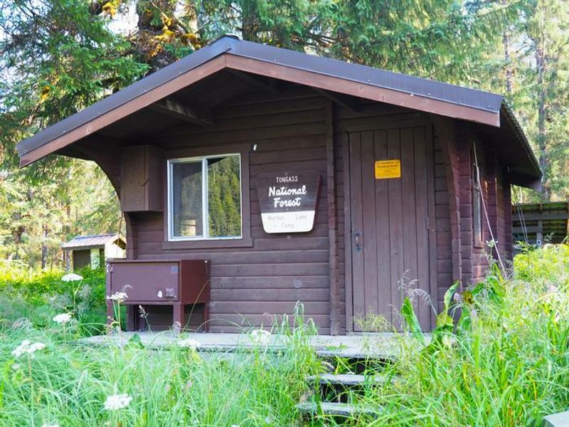 Marten Lake Cabin exterior