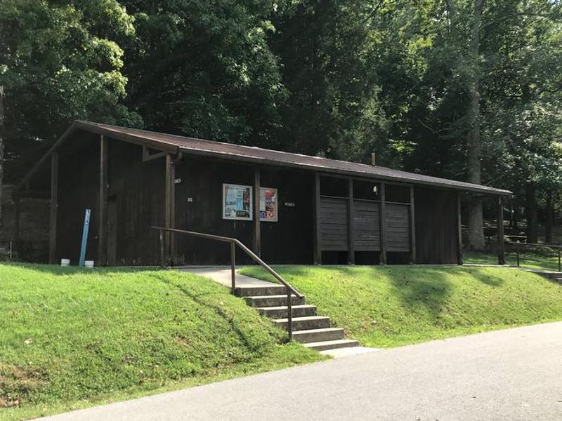 OBEY RIVER PARK STANDARD RESTROOM BACK OF PARK
