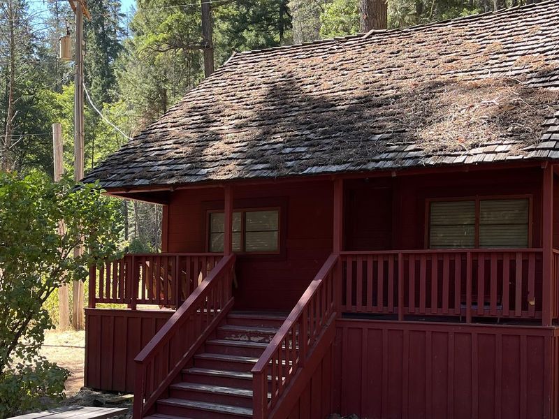 Historic Forest Glen Guard Station in the Fall