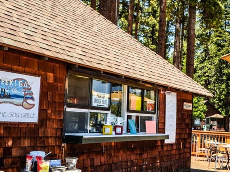 Grab a meal at the Wa She Shu Grill!