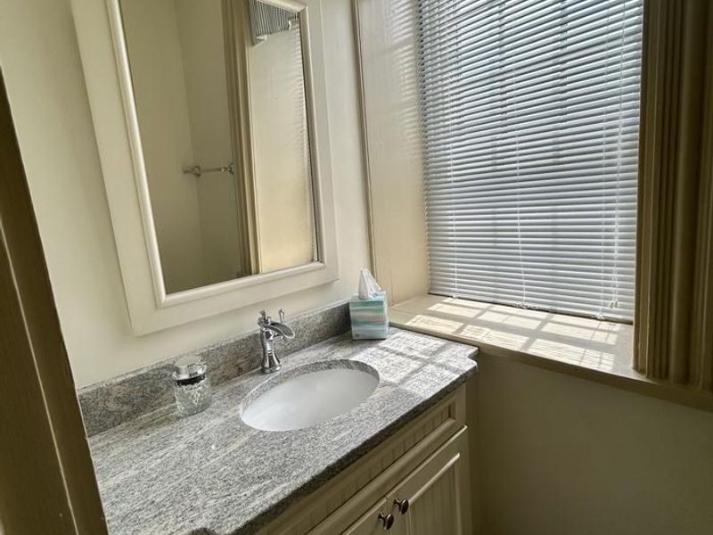 Half Bath Available on First Floor