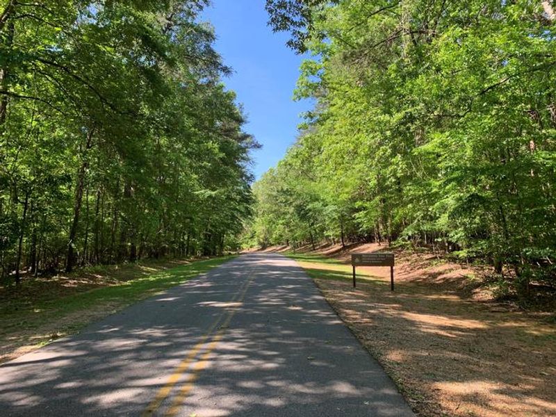 Deerlick Creek entrance into the park