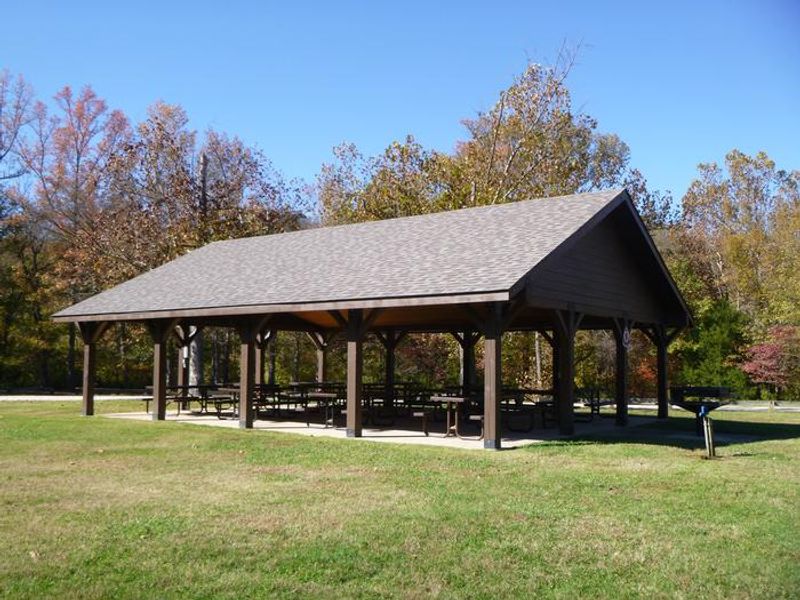 Ozark Pavilion is re-servable online at recreation.gov
