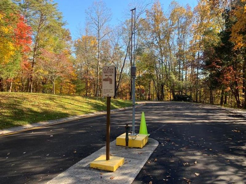 Potable water is available for campers.