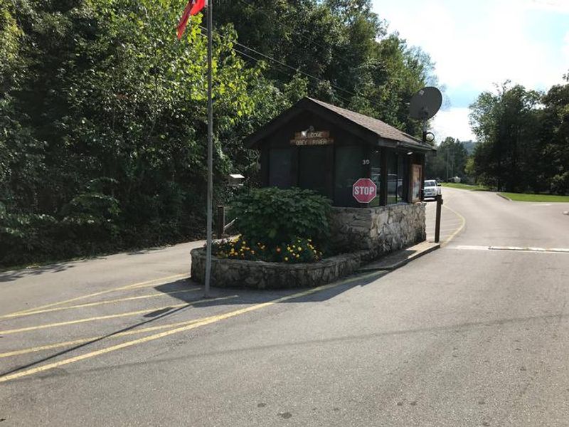 OBEY RIVER PARK ENTRANCE STATION