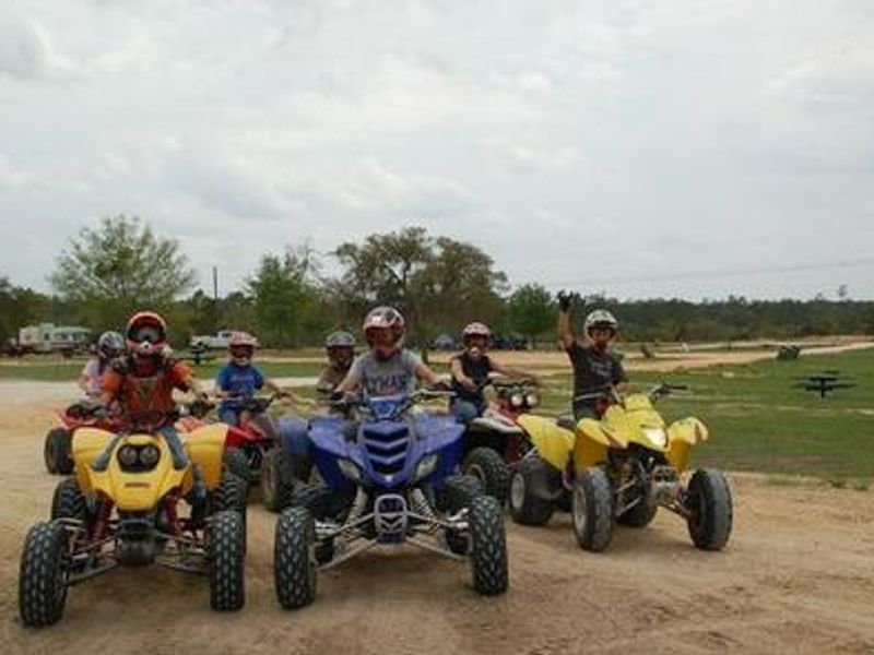 OHV visitors ready to head out on the trail.