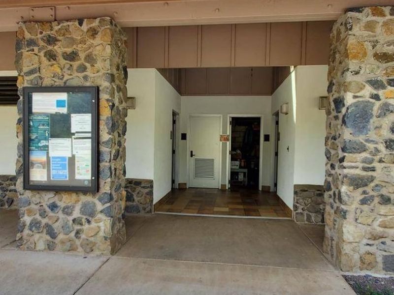 Potable water is available, but no showers.