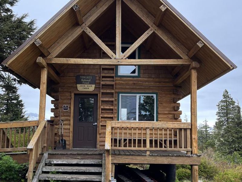 Front of John Muir Cabin