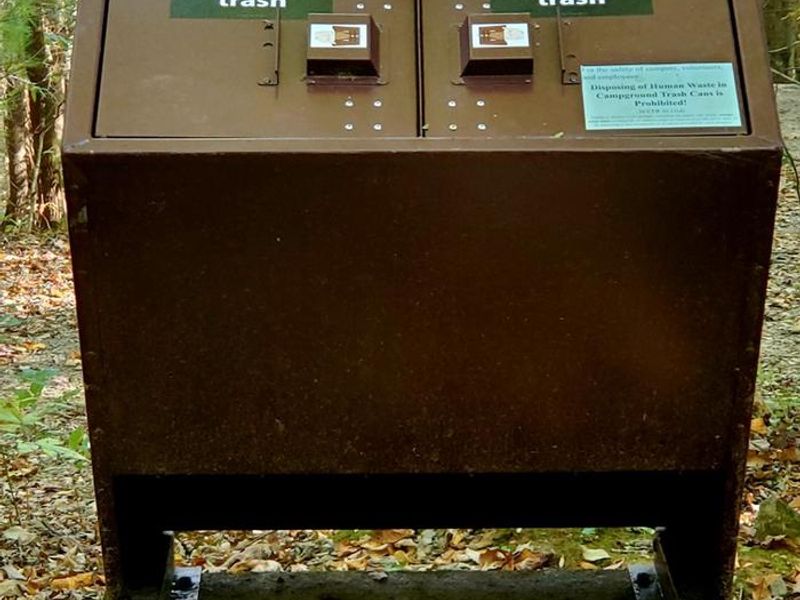 Bears are Active! Please place all trash in can, do not leave outside of cans.