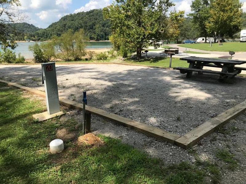 OBEY RIVER PARK STANDARD ELECTRIC AND WATER SITE-WHITE CAP IS WATER VALVE, NOT SEWER