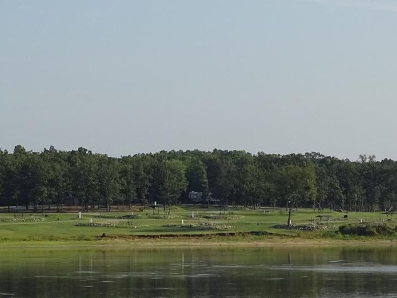 Virgil Point from the lake