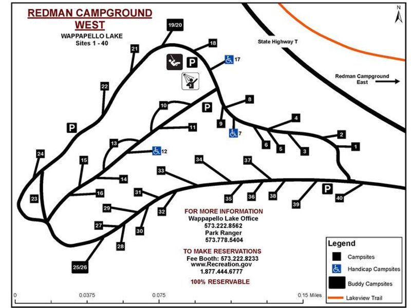 The shower house was replaced in 2021 