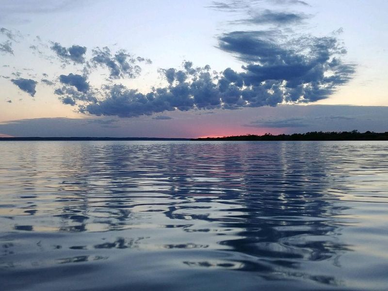 Nice evening on Lake Sharpe