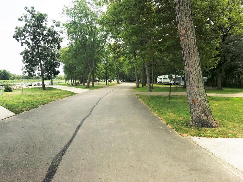 View of Potter’s North campground loop.