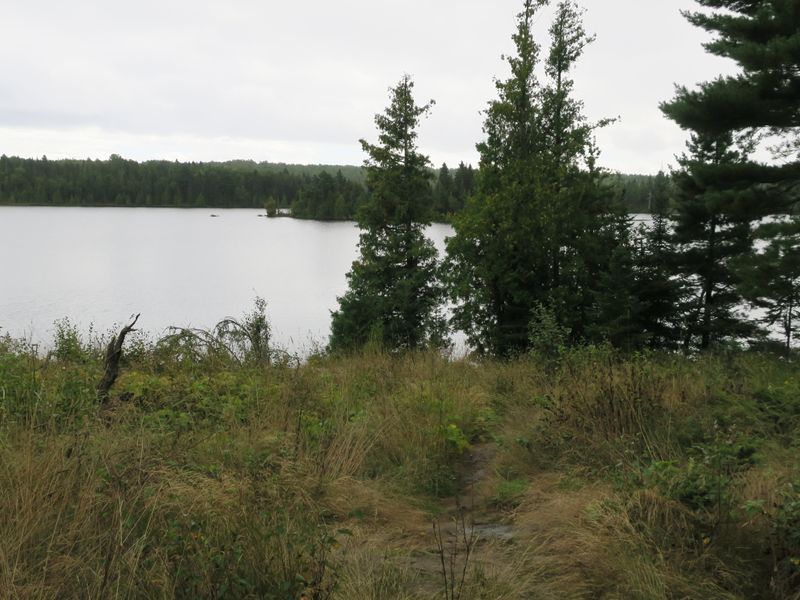 Lake Richie is a popular backpacking campground.
