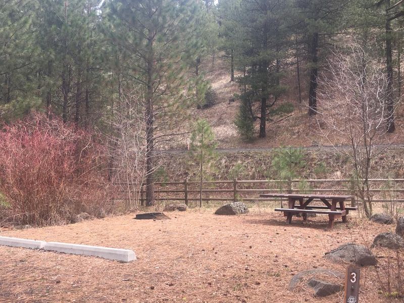 Lafferty Campground Site #3