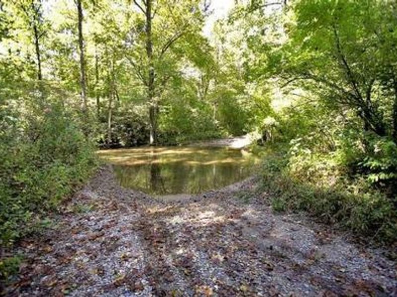 Creek crossing at Kuykendall 