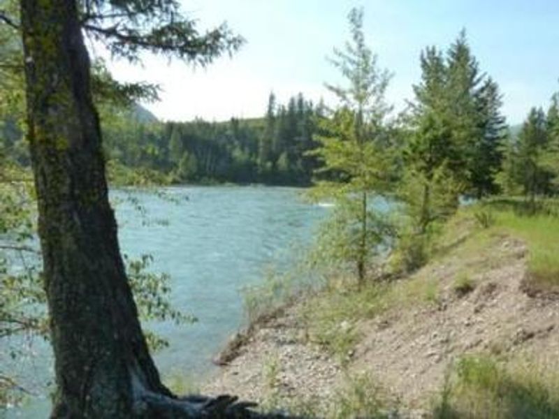 Many sites sit on the north fork of the Flathead river 