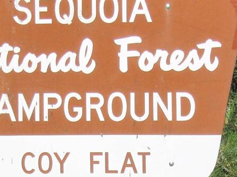 Campground Entrance Sign